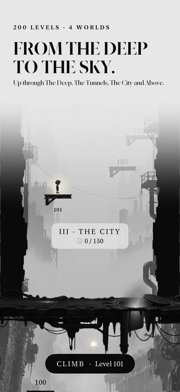 The Cuesta level map at the start of The City